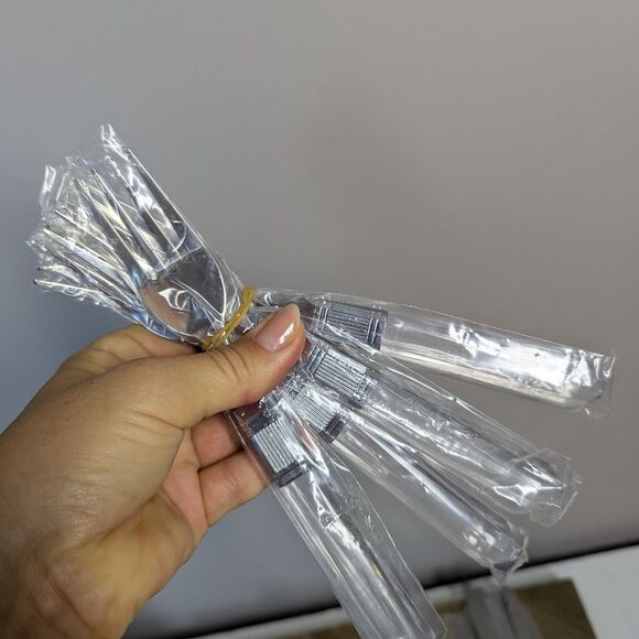 Vintage Zellers Cutlery Set – 20 Piece Acrylic Handle Flatware, New in Box (Kniv - Picture 8 of 8